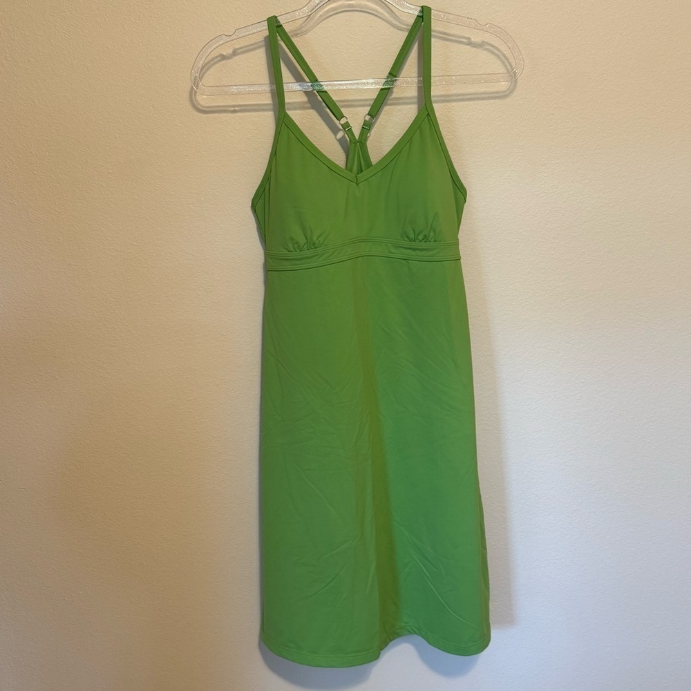 Athleta Lime Green Active Dress size Small